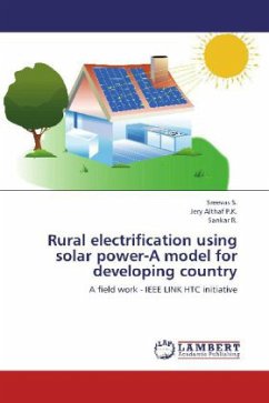 Rural electrification using solar power-A model for developing country - S., Sreevas;Althaf P.K., Jery;R., Sankar