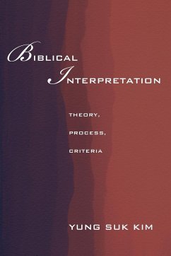 Biblical Interpretation - Kim, Yung Suk