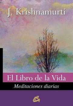 El libro de la vida : meditaciones diarias - Krishnamurti, J.