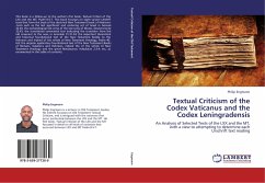Textual Criticism of the Codex Vaticanus and the Codex Leningradensis - Engmann, Philip