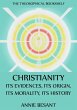 Christianity: Its Evidences, Its... - Bild 1