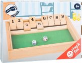 small foot 2116 - Shut the box, Würfelspiel, Holz, 25x18cm