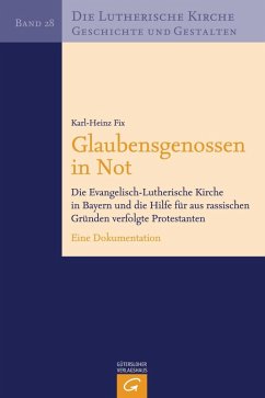 Glaubensgenossen in Not (eBook, ePUB) - Fix, Karl-Heinz