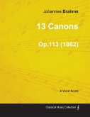 13 Canons - A Vocal Score Op.113 (1862)