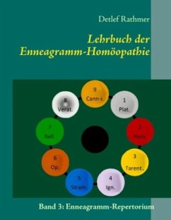 Lehrbuch der Enneagramm-Homöopathie - Rathmer, Detlef