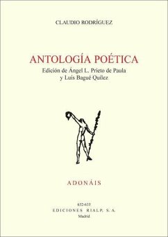 Antología poética - Rodríguez, Claudio