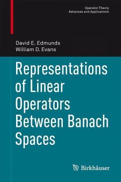 Representations of Linear Operators Between Banach Spaces - Edmunds, David E.;Evans, W. Desmond