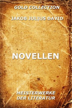 Novellen (eBook, ePUB) - David, Jakob Julius