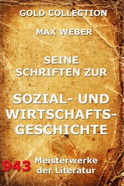 Cover Seine Schriften zur Sozial- und Wirtschaftsgeschichte (eBook, ePUB)