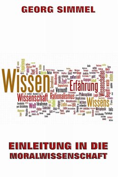 Einleitung in die Moralwissenschaft (eBook, ePUB) - Simmel, Georg