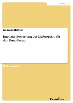 Implizite Bewertung der Lieferoption für den Bund-Future - Bichler, Andreas