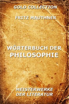 Wörterbuch der Philosophie (eBook, ePUB) - Mauthner, Fritz