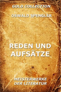 Cover Reden und Aufsätze (eBook, ePUB)