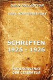 Schriften 1925 - 1926 (eBook, ePUB)