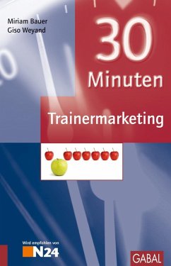 Cover 30 Minuten Trainermarketing (eBook, PDF)
