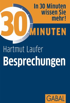 30 Minuten Besprechungen (eBook, PDF) - Laufer, Hartmut