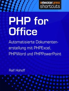 PHP for Office (eBook, ePUB) - Hohoff, Ralf