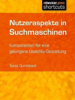 Nutzeraspekte in Suchmaschinen (eBook, ePUB) - Quirmbach, Sonja