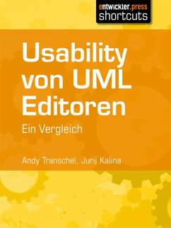 Usability von UML Editoren (eBook, ePUB) - Transchel, Andy; Kalina, Jurij