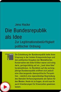 Die Bundesrepublik als Idee (eBook, PDF) - Hacke, Jens