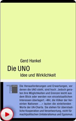 Die UNO (eBook, PDF) - Hankel, Gerd