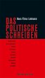 Das Politische Schreiben (eBook, ePUB) - Bild 1