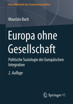 Europa ohne Gesellschaft - Bach, Maurizio