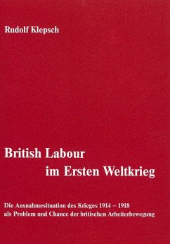 British Labour im Ersten Weltkrieg (eBook, PDF) - Klepsch, Rudolf
