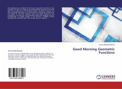 Good Morning Geometric Functions - Babalola, Kunle Oladeji