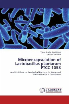 Microencapsulation of Lactobacillus plantarum PTCC 1058