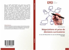 Négociations et prise de décisions curriculaires Cover Négociations et prise de décisions curriculaires