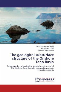 The geological subsurface structure of the Onshore Tano Basin