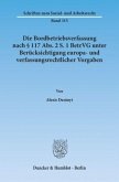 Die Bordbetriebsverfassung nach § 117 Abs. 2 S. 1 BetrVG unter Berücksichtigung europa- und verfassungsrechtlicher Vorga