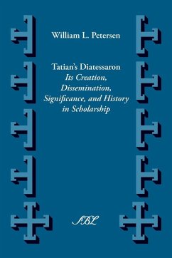 Tatian's Diatesseron Cover Tatian's Diatesseron