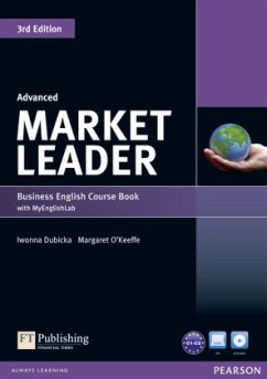 Market Leader 3rd Edition Advanced Coursebook with DVD-ROM and MyEnglishLab Access Code Pack, m. 1 Beilage, m. 1 Online- / Market Leader Advanced 3rd edition - Cotton, David