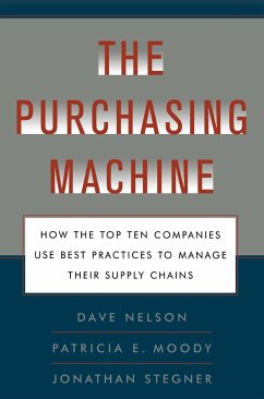 The Purchasing Machine: How the Top Ten Companies Use Best Practices to Ma - Nelson, R. David; Moody, Patricia E.; Stegner, Jon