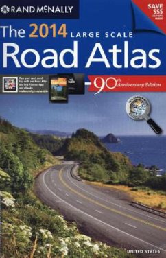 Rand McNally The Large Scale Road Atlas United States 2014