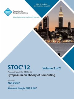 STOC 12 Proceedings of the 2012 ACM Symposium on Theory of Computing V2 - Stoc 12 Conference Committee