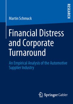 Financial Distress and Corporate Turnaround - Schmuck, Martin