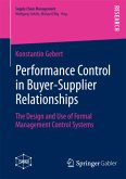 Performance Control in Buyer-Supplier Relationships