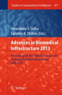 Advances in Biomedical Infrastructure 2013