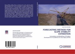 Forecasting method for slope stability estimation - MISHRA, ASHUTOSH