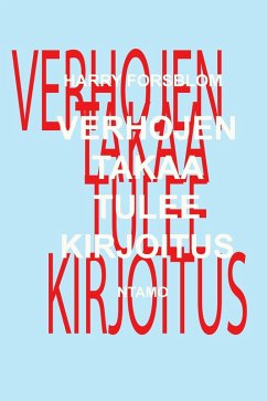 Cover Verhojen takaa tulee kirjoitus