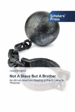 Not A Slave But A Brother - Brogdon, Lewis