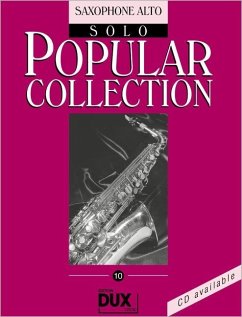 Cover Popular Collection, Saxophone Alto Solo. Vol.10