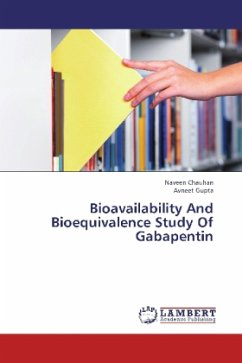 Bioavailability And Bioequivalence Study Of Gabapentin - Chauhan, Naveen;Gupta, Avneet