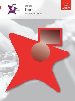 Cover Bronze flute ensemble pieces for 2-4 flutes score