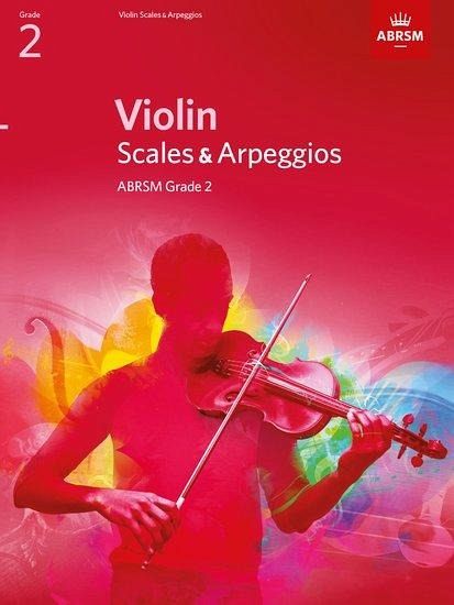 Violin Scales & Arpeggios, ABRSM Grade 2