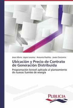 Ubicación y Precio de Contrato de Generación Distribuida - López Lezama, Jesús María;Padilha, Antonio;Contreras, Javier