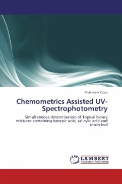 Chemometrics Assisted UV-Spectrophotometry - Kassa, Mulualem